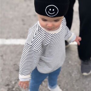 Super cute striped shirt, size 18 months